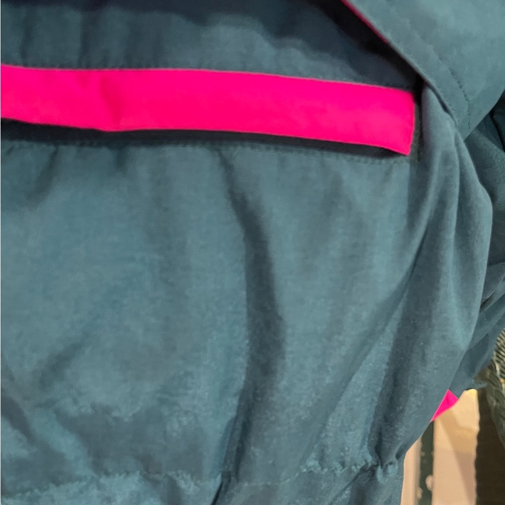 Vintage CB Sports Winter Ski Jacket Coat Teal and Pink - Picture 8 of 10
